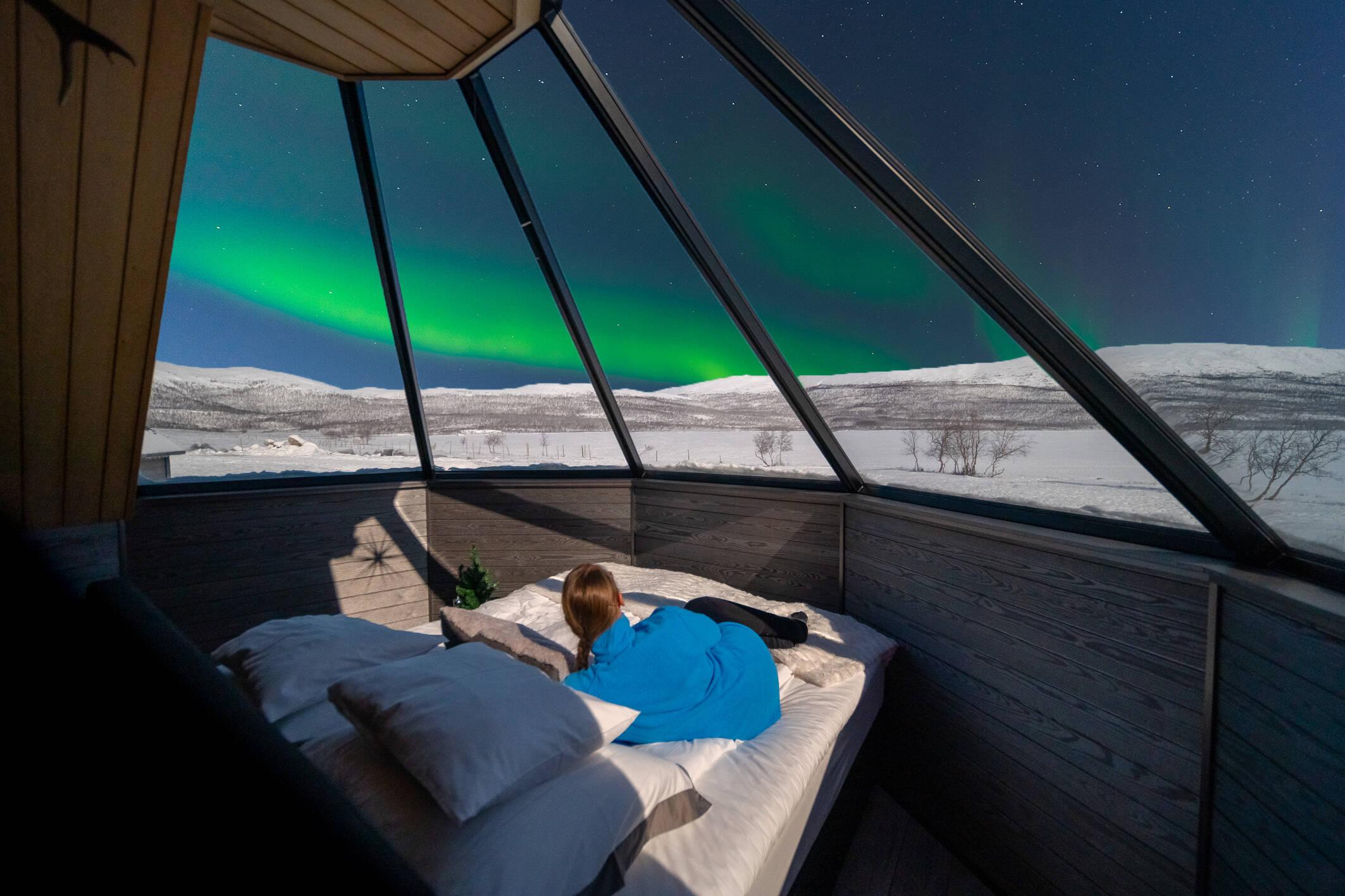 Happy finnish Valentine's Day! Arctic Land Adventure Glasiglu Nordlicht 2 - Happy finnish Valentine's Day!